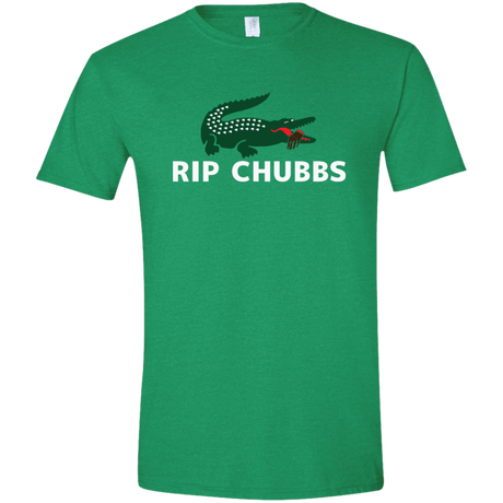 T-Shirts Heather Irish Green / S RIP Chubbs Men's Semi-Fitted Softstyle