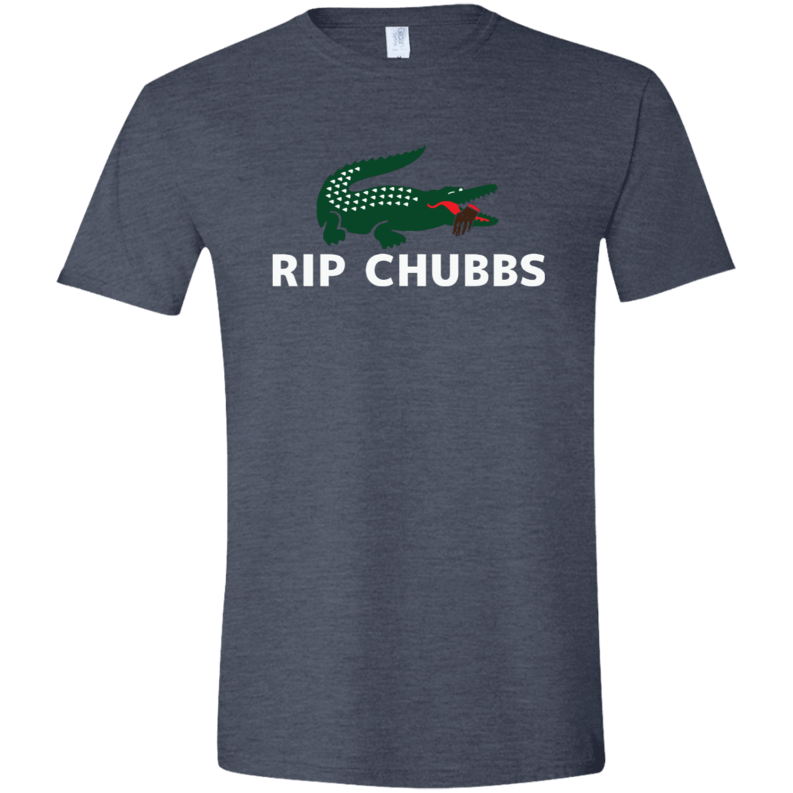 T-Shirts Heather Navy / S RIP Chubbs Men's Semi-Fitted Softstyle