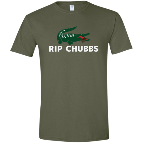 T-Shirts Military Green / S RIP Chubbs Men's Semi-Fitted Softstyle