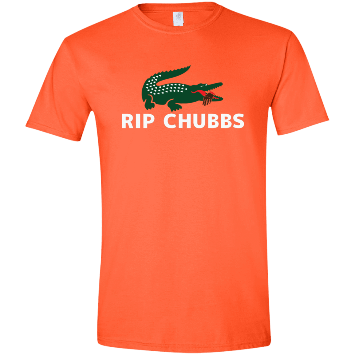 T-Shirts Orange / S RIP Chubbs Men's Semi-Fitted Softstyle