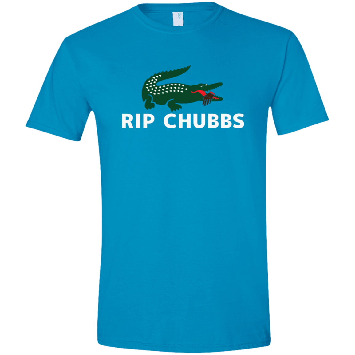 T-Shirts Sapphire / S RIP Chubbs Men's Semi-Fitted Softstyle