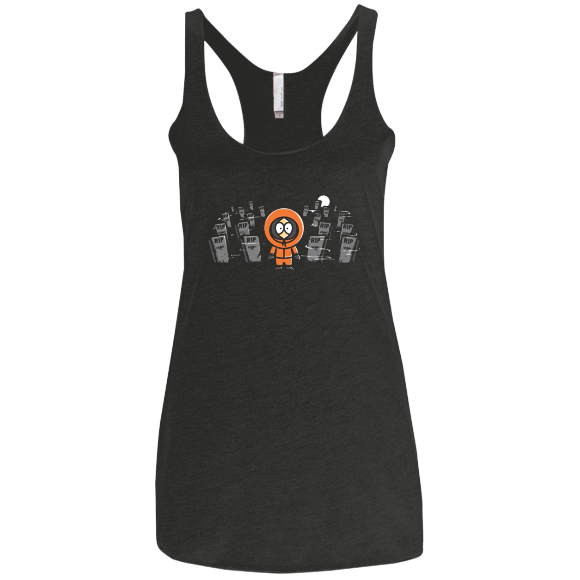 T-Shirts Vintage Black / X-Small RIP Women's Triblend Racerback Tank