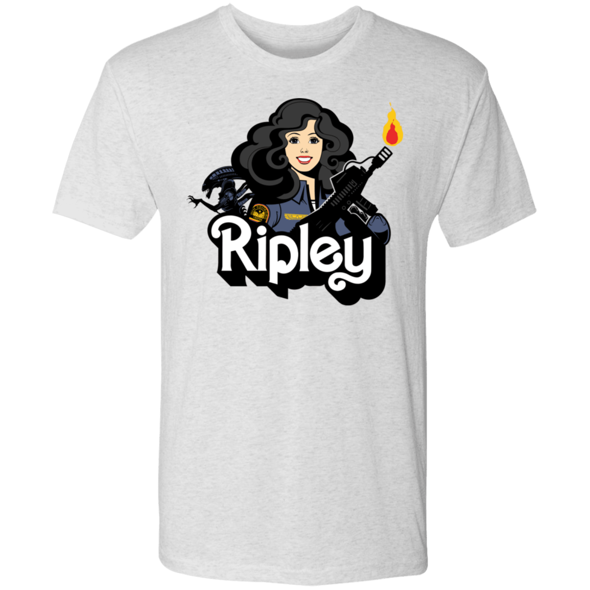 T-Shirts Heather White / S Ripley Men's Triblend T-Shirt