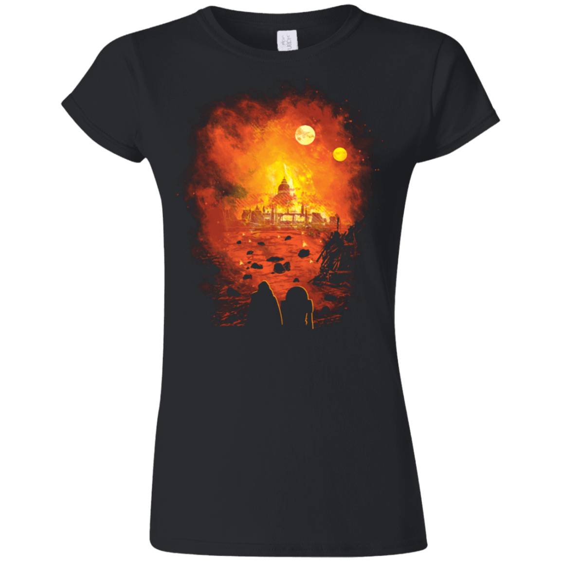 T-Shirts Black / S Rise From The Ashes Junior Slimmer-Fit T-Shirt