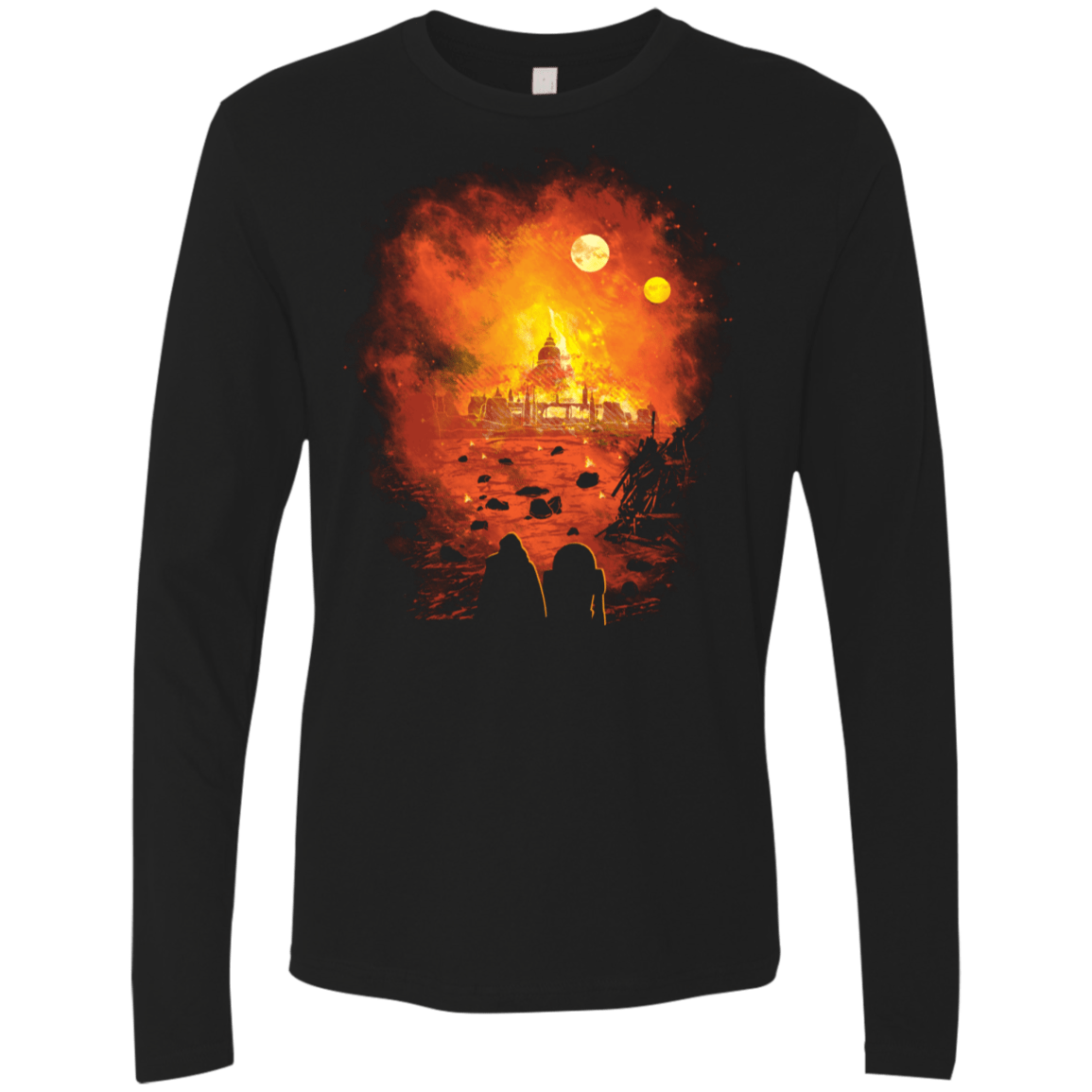 T-Shirts Black / S Rise From The Ashes Men's Premium Long Sleeve