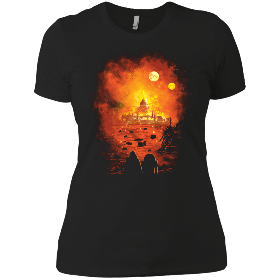 T-Shirts Black / X-Small Rise From The Ashes Women's Premium T-Shirt