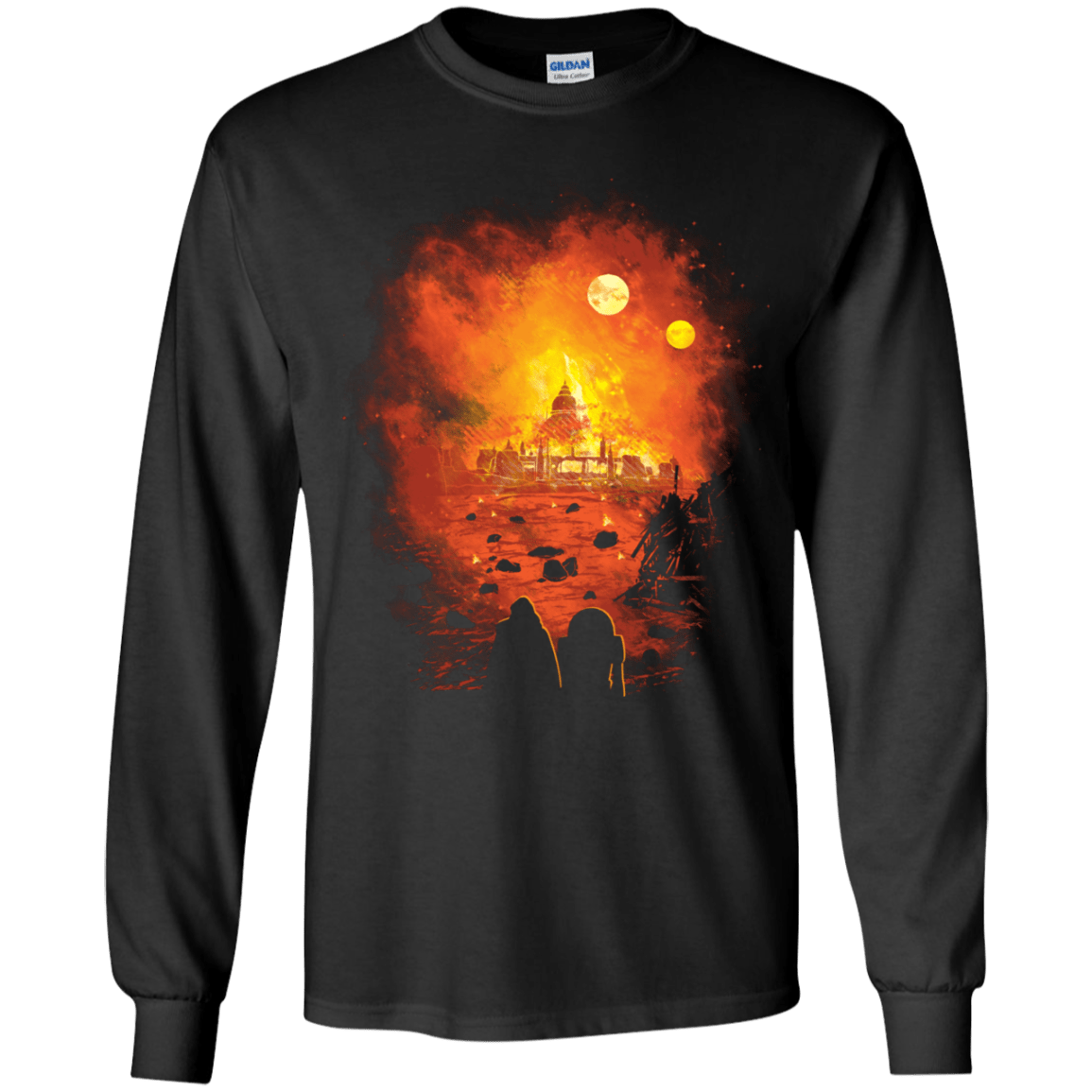 T-Shirts Black / YS Rise From The Ashes Youth Long Sleeve T-Shirt