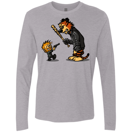 T-Shirts Heather Grey / S RiseUp Men's Premium Long Sleeve