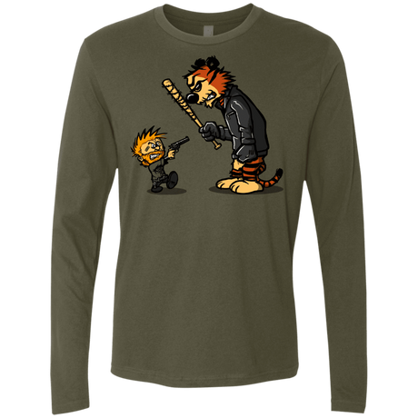 T-Shirts Military Green / S RiseUp Men's Premium Long Sleeve