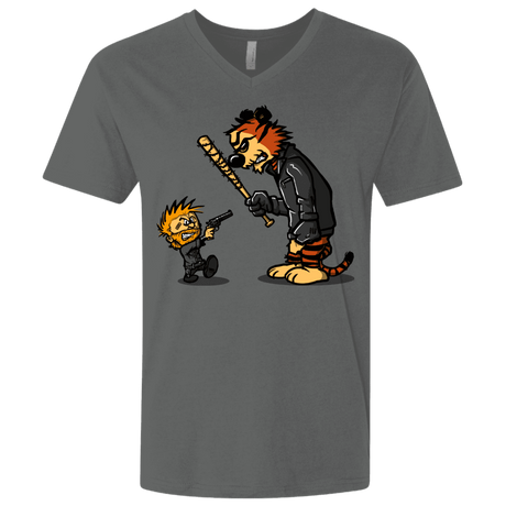 T-Shirts Heavy Metal / X-Small RiseUp Men's Premium V-Neck