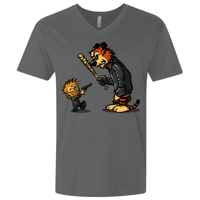 T-Shirts Heavy Metal / X-Small RiseUp Men's Premium V-Neck