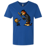 T-Shirts Royal / X-Small RiseUp Men's Premium V-Neck