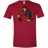 T-Shirts Cardinal Red / S RiseUp Men's Semi-Fitted Softstyle