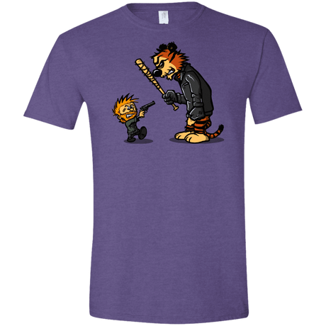 T-Shirts Heather Purple / S RiseUp Men's Semi-Fitted Softstyle