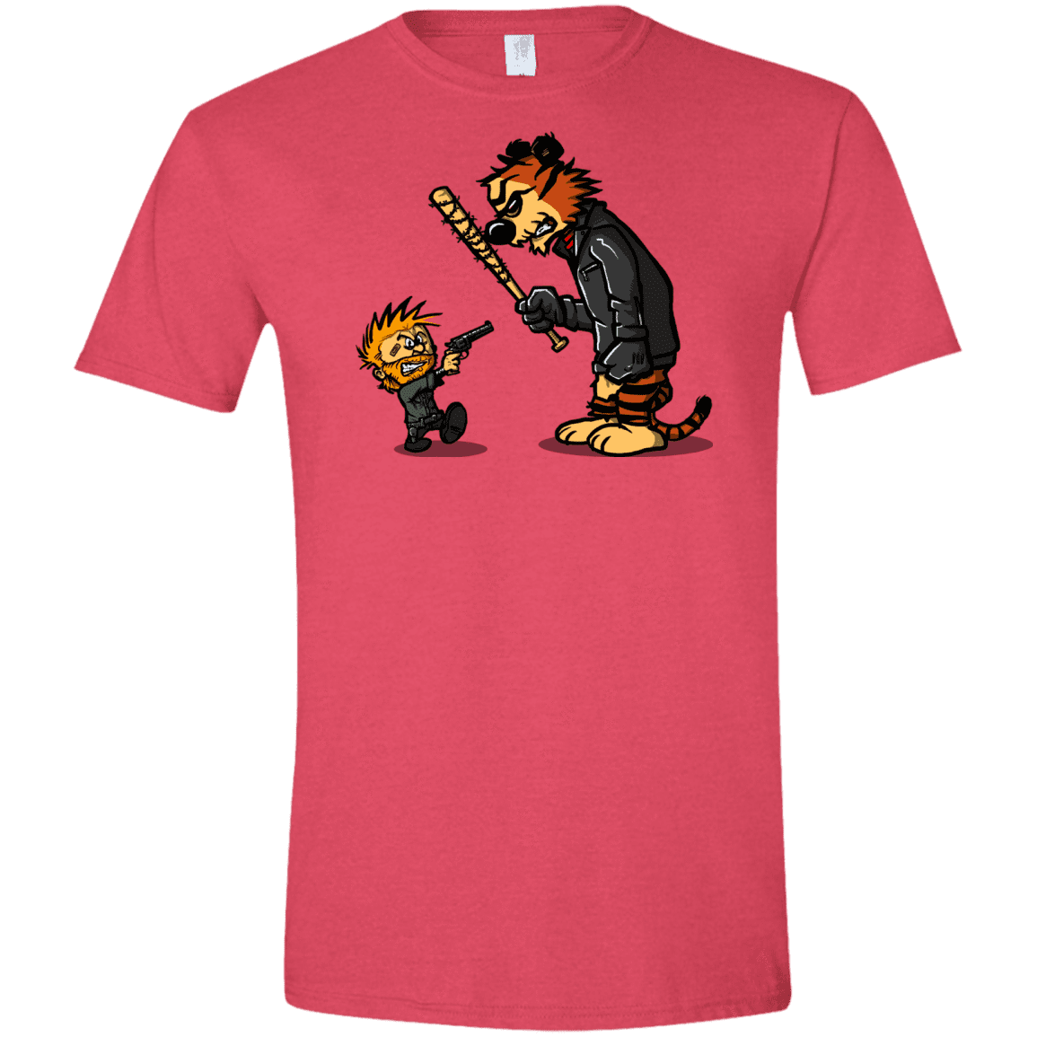 T-Shirts Heather Red / S RiseUp Men's Semi-Fitted Softstyle