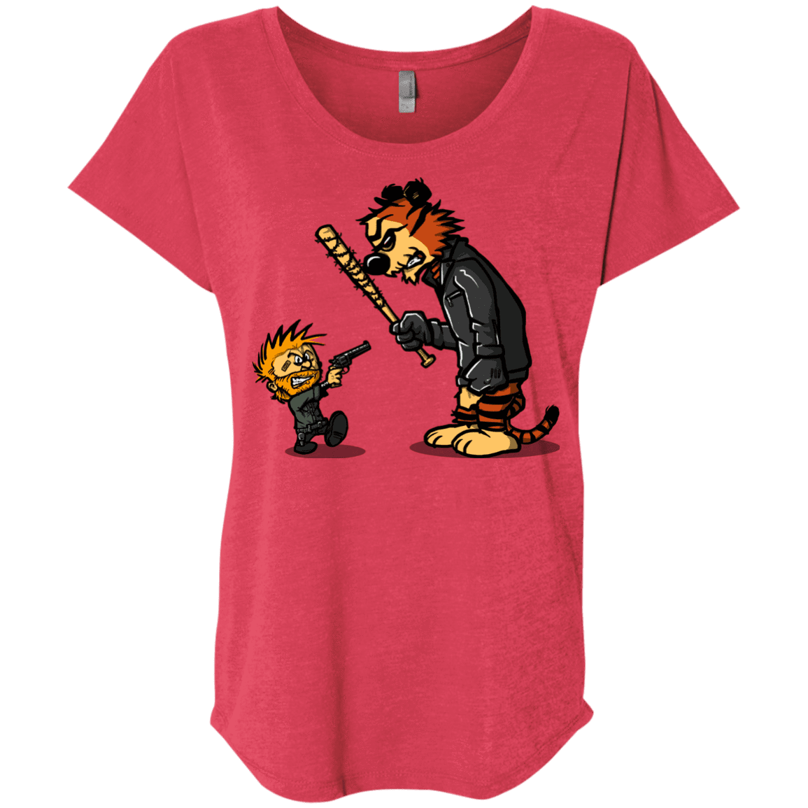 T-Shirts Vintage Red / X-Small RiseUp Triblend Dolman Sleeve