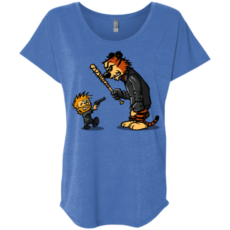 T-Shirts Vintage Royal / X-Small RiseUp Triblend Dolman Sleeve