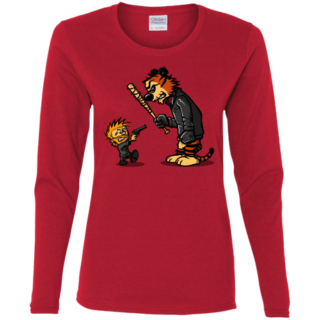 T-Shirts Red / S RiseUp Women's Long Sleeve T-Shirt