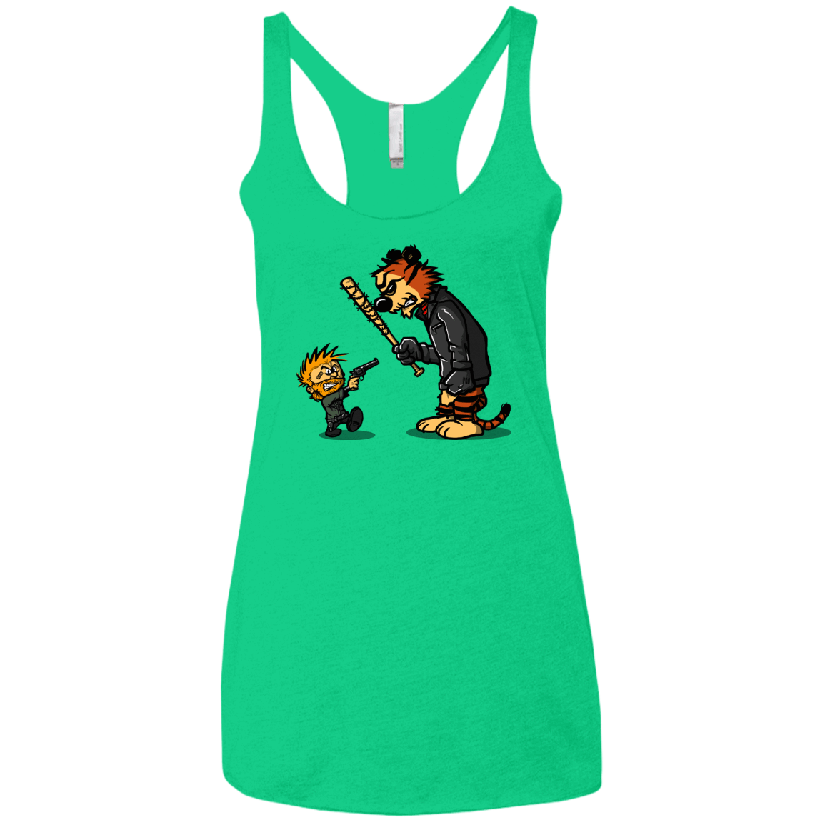 T-Shirts Envy / X-Small RiseUp Women's Triblend Racerback Tank
