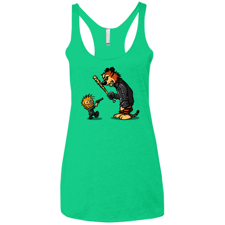 T-Shirts Envy / X-Small RiseUp Women's Triblend Racerback Tank
