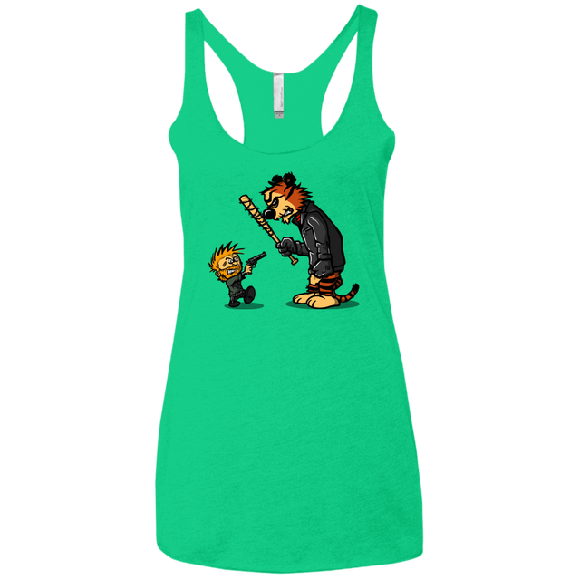 T-Shirts Envy / X-Small RiseUp Women's Triblend Racerback Tank