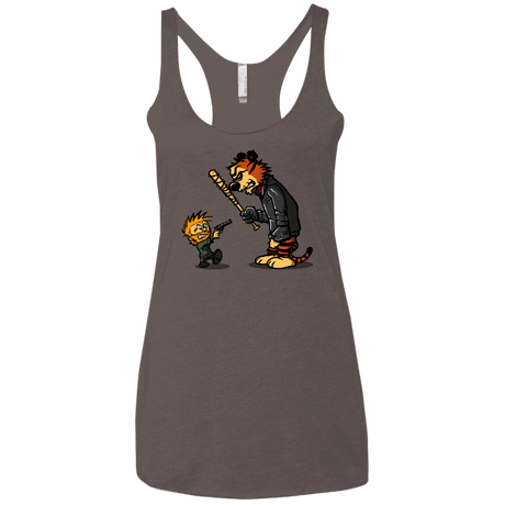 T-Shirts Macchiato / X-Small RiseUp Women's Triblend Racerback Tank