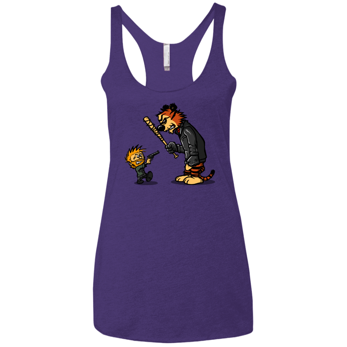 T-Shirts Purple Rush / X-Small RiseUp Women's Triblend Racerback Tank