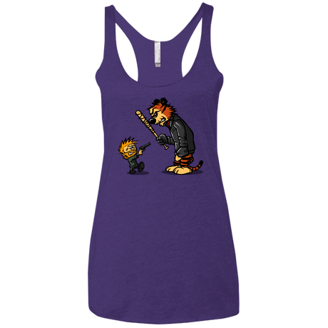 T-Shirts Purple Rush / X-Small RiseUp Women's Triblend Racerback Tank