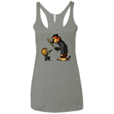 T-Shirts Venetian Grey / X-Small RiseUp Women's Triblend Racerback Tank