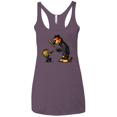 T-Shirts Vintage Purple / X-Small RiseUp Women's Triblend Racerback Tank
