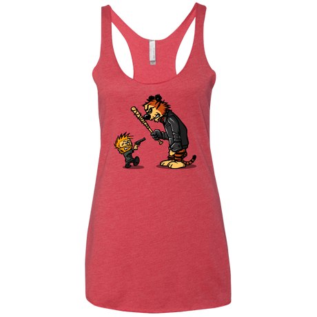T-Shirts Vintage Red / X-Small RiseUp Women's Triblend Racerback Tank