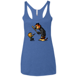T-Shirts Vintage Royal / X-Small RiseUp Women's Triblend Racerback Tank