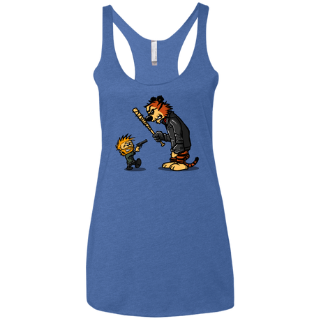 T-Shirts Vintage Royal / X-Small RiseUp Women's Triblend Racerback Tank