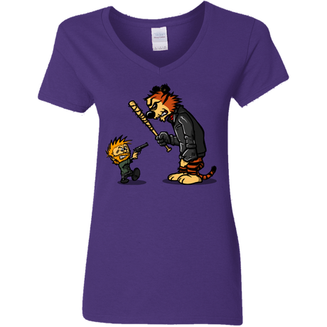 T-Shirts Purple / S RiseUp Women's V-Neck T-Shirt