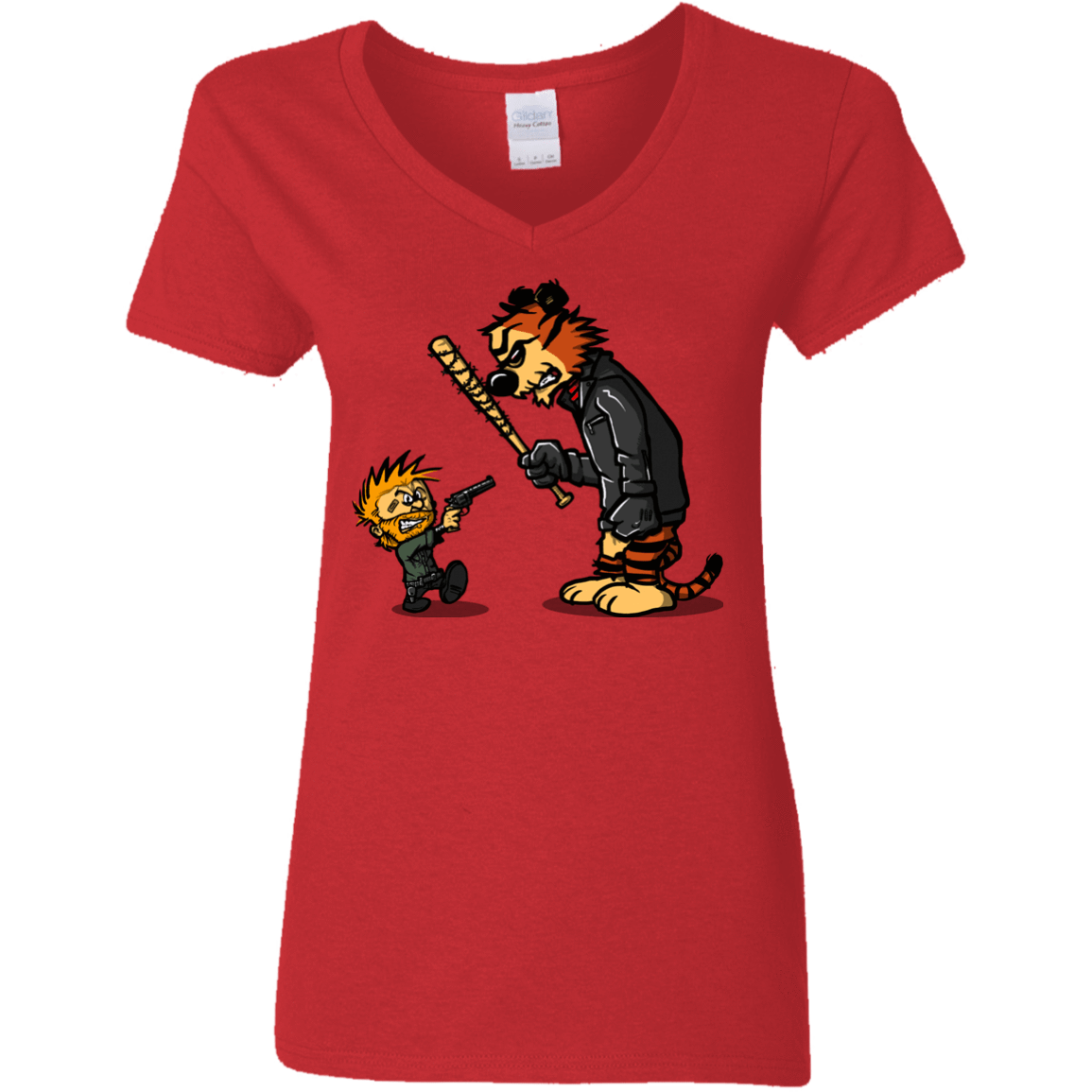 T-Shirts Red / S RiseUp Women's V-Neck T-Shirt