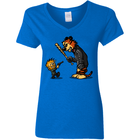T-Shirts Royal / S RiseUp Women's V-Neck T-Shirt