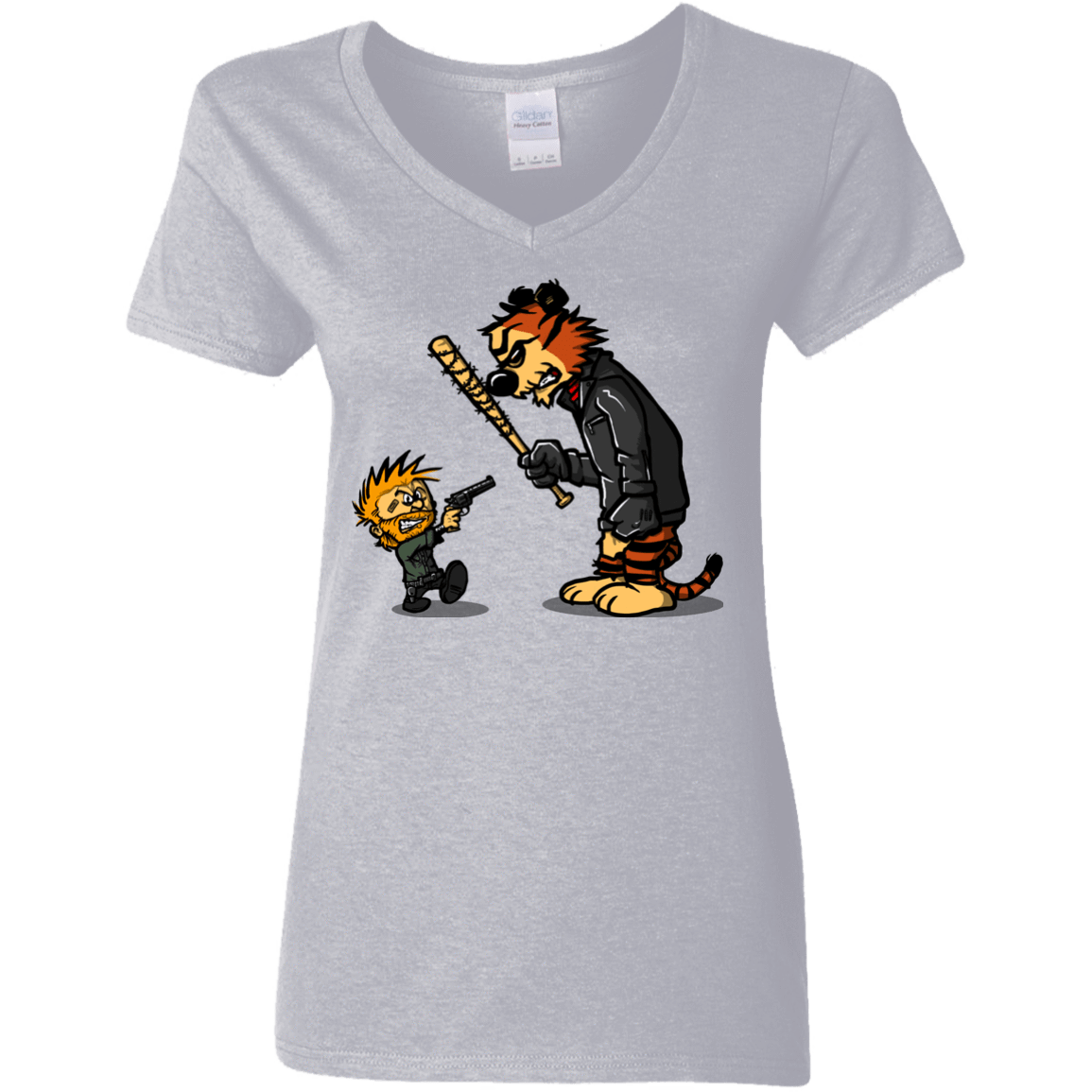 T-Shirts Sport Grey / S RiseUp Women's V-Neck T-Shirt