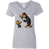T-Shirts Sport Grey / S RiseUp Women's V-Neck T-Shirt