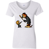 T-Shirts White / S RiseUp Women's V-Neck T-Shirt