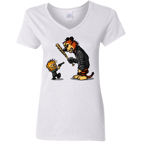 T-Shirts White / S RiseUp Women's V-Neck T-Shirt