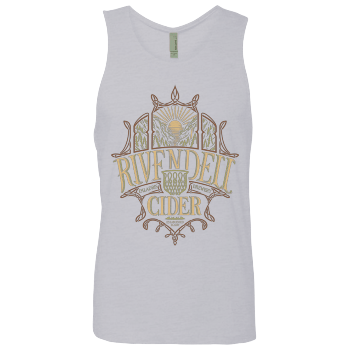 T-Shirts Heather Grey / Small Rivendell Cider Men's Premium Tank Top