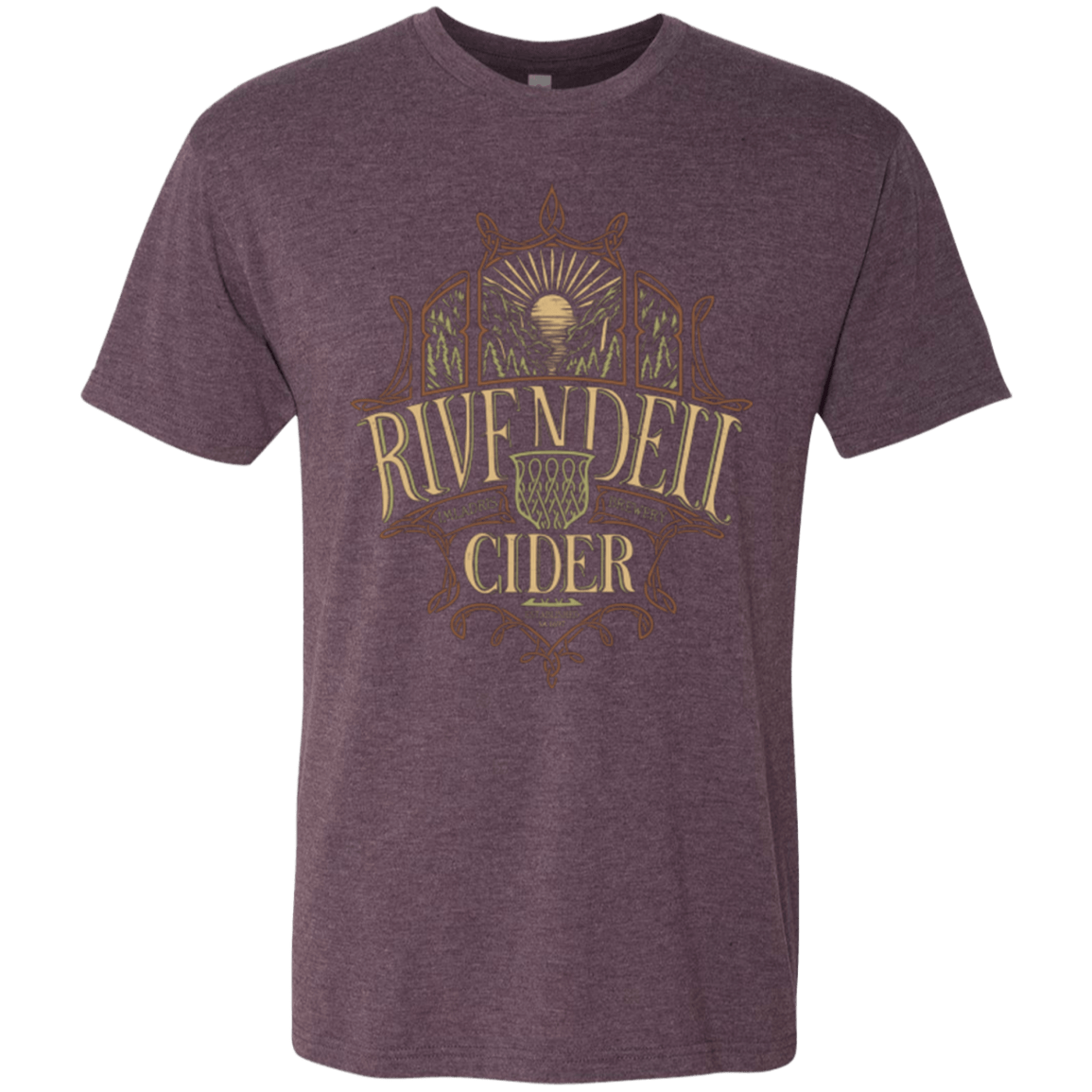 T-Shirts Vintage Purple / Small Rivendell Cider Men's Triblend T-Shirt