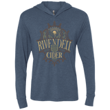 T-Shirts Indigo / X-Small Rivendell Cider Triblend Long Sleeve Hoodie Tee