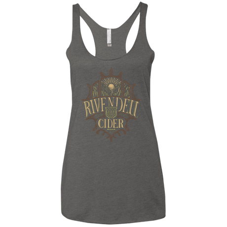 T-Shirts Premium Heather / X-Small Rivendell Cider Women's Triblend Racerback Tank