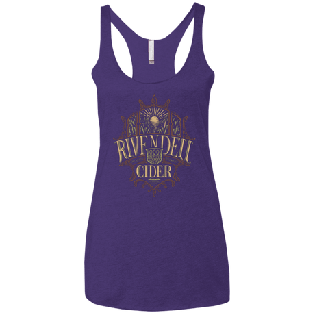 T-Shirts Purple / X-Small Rivendell Cider Women's Triblend Racerback Tank