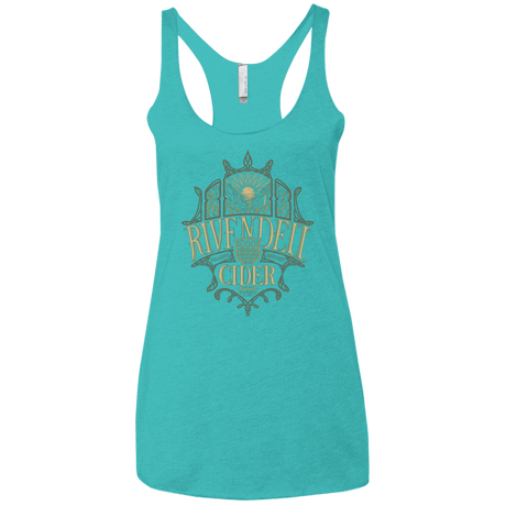 T-Shirts Tahiti Blue / X-Small Rivendell Cider Women's Triblend Racerback Tank