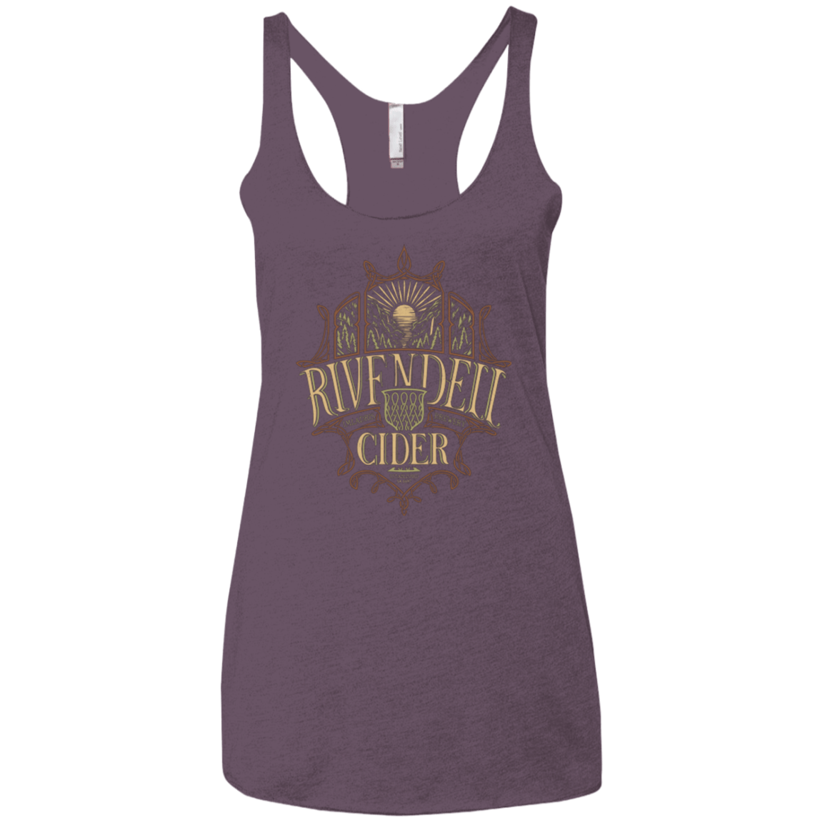 T-Shirts Vintage Purple / X-Small Rivendell Cider Women's Triblend Racerback Tank