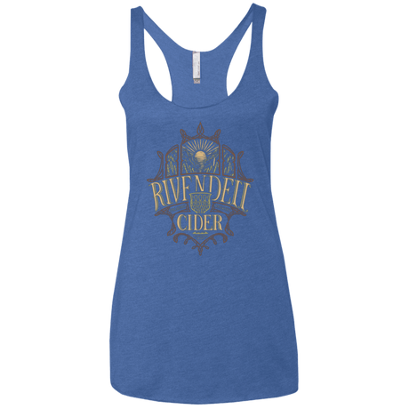 T-Shirts Vintage Royal / X-Small Rivendell Cider Women's Triblend Racerback Tank