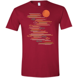 T-Shirts Cardinal Red / S Rivers Life Men's Semi-Fitted Softstyle