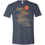 T-Shirts Heather Navy / S Rivers Life Men's Semi-Fitted Softstyle